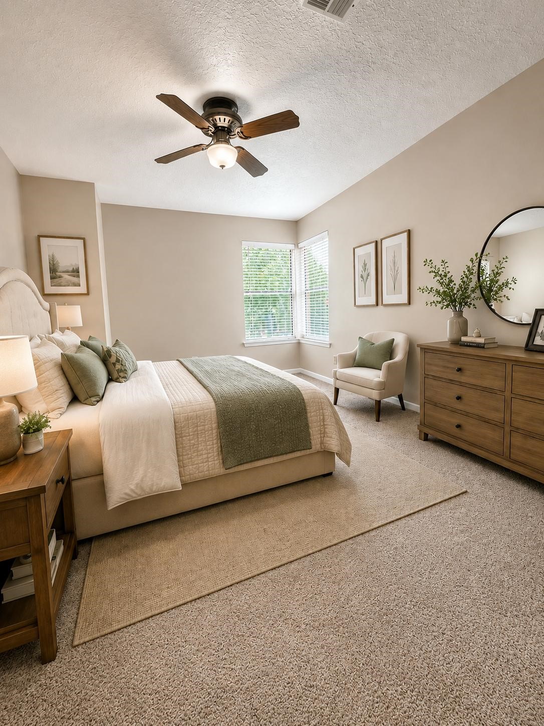6514 Misty Springs Lane Spring, TX 77379 - Photo 14 of 49 a bedroom with a bed and window