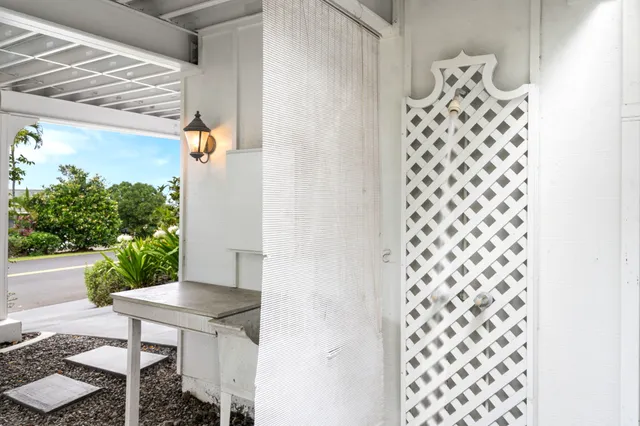 a balcony view with a outdoor space