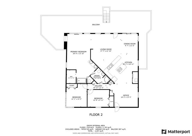 a white house with a white door