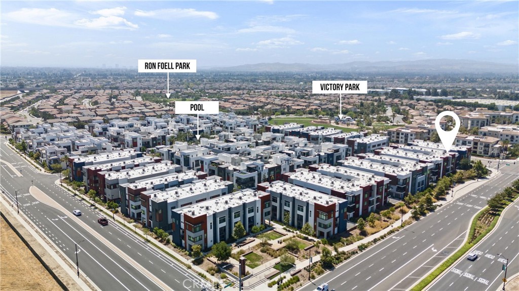 303 Lodestar Tustin, CA 92782 - Photo 33 of 37 an aerial view of a city