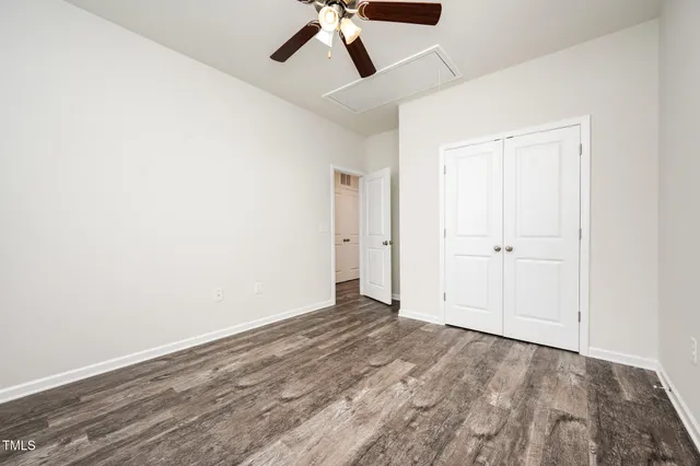 wooden floor in an empty room