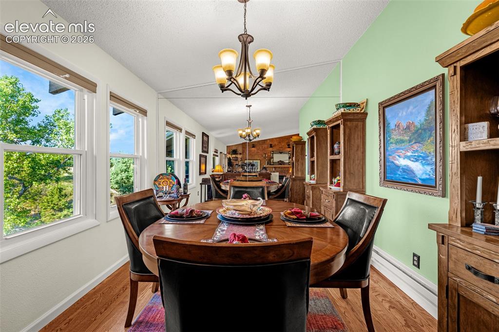 1658 Deer Creek Road Monument, CO 80132 - Photo 11 of 21 Separate dining area with views of the lake