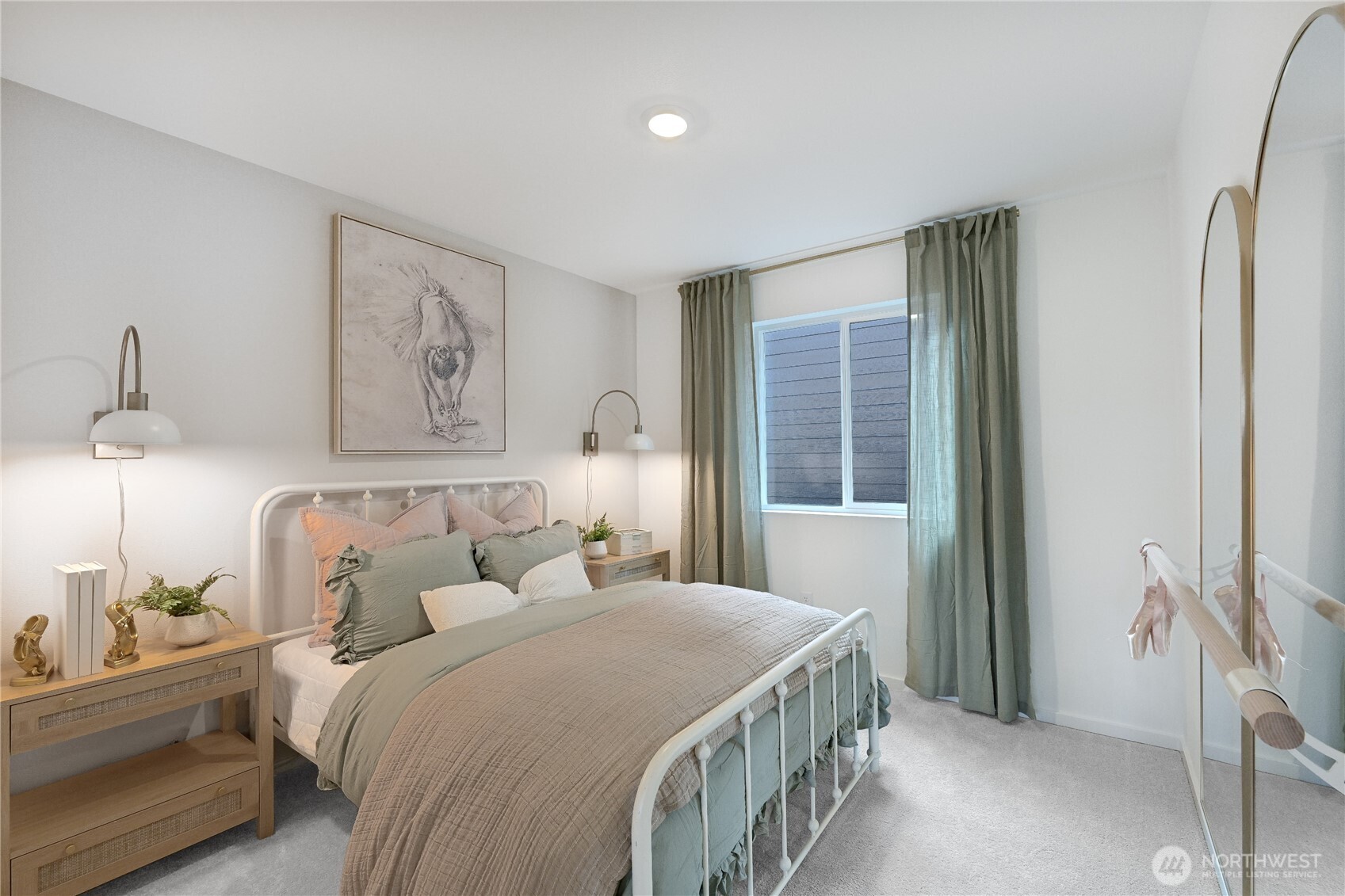 83 Moonshadow Lane Sequim, WA 98382 - Photo 18 of 22 a bedroom with a bed and a window