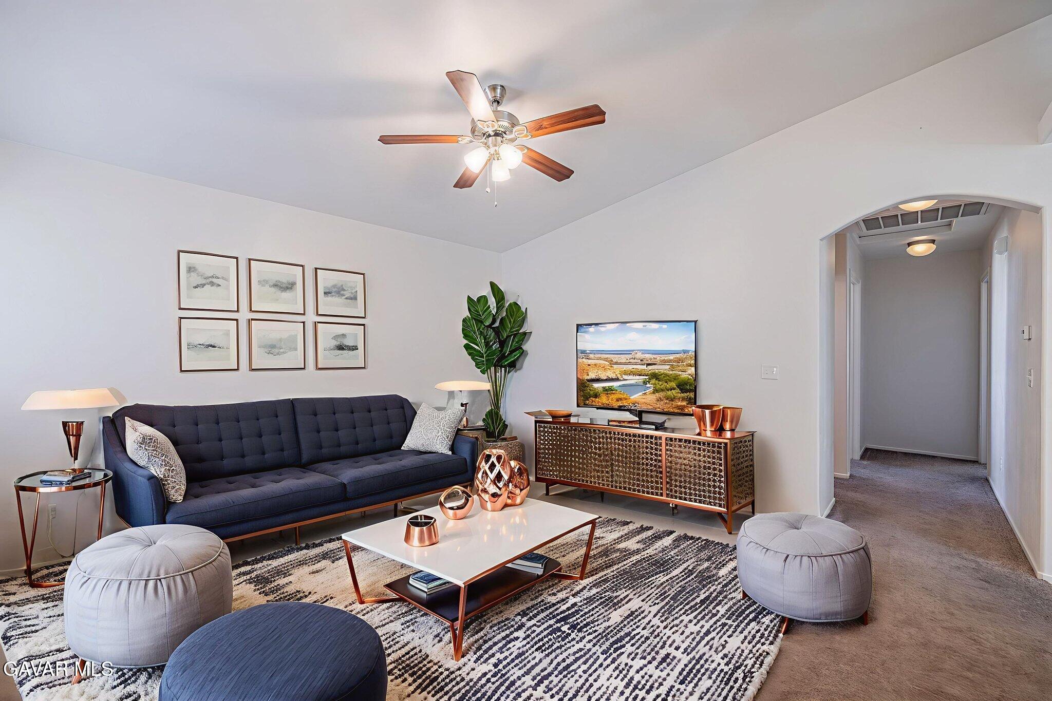 2400 Sunset Ridge Drive Rosamond, CA 93560 - Photo 9 of 34 a living room with furniture and a rug