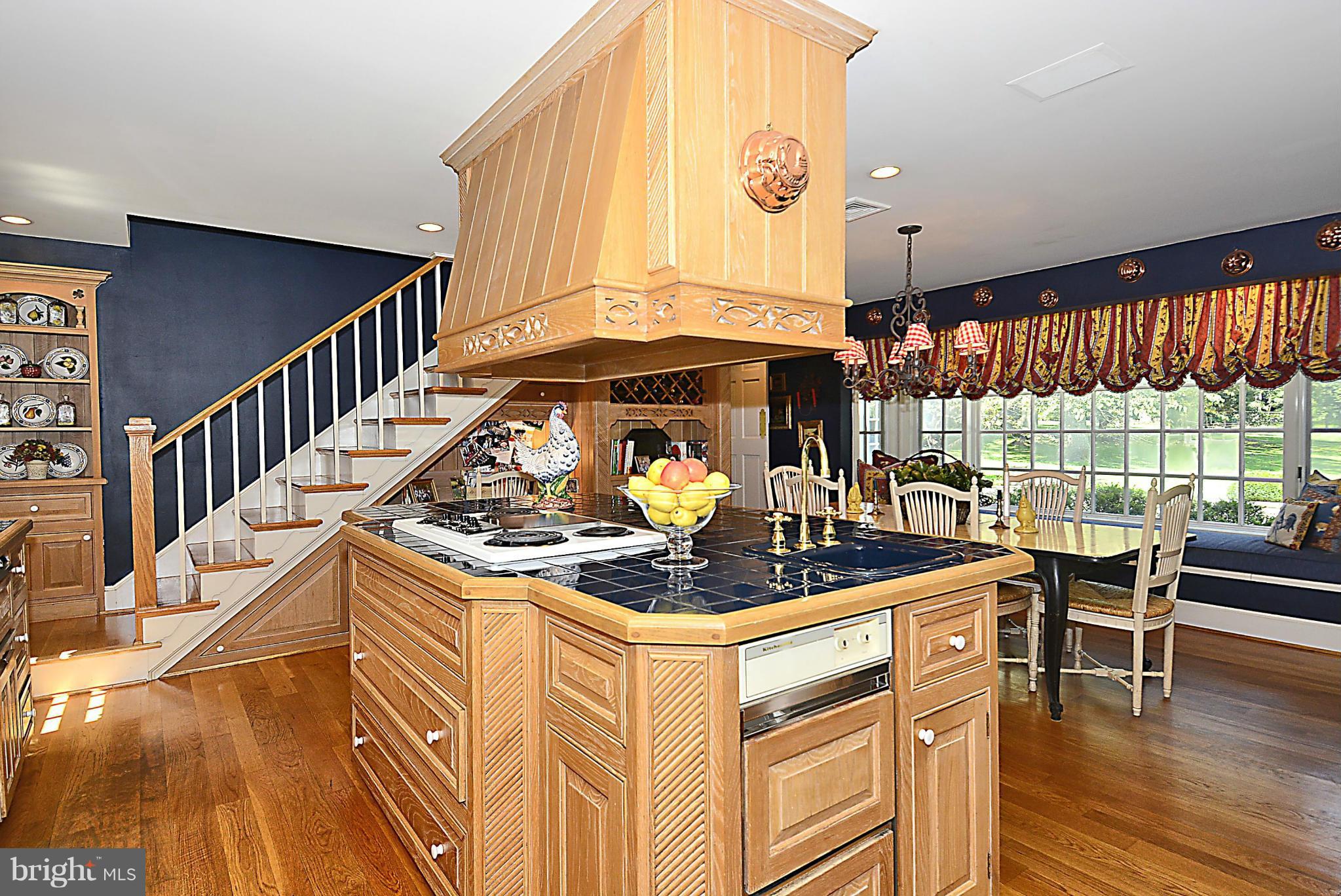 8741 Persimmon Tree Road Potomac, MD 20854 - Photo 12 of 30 Gourmet kitchen w/ center island