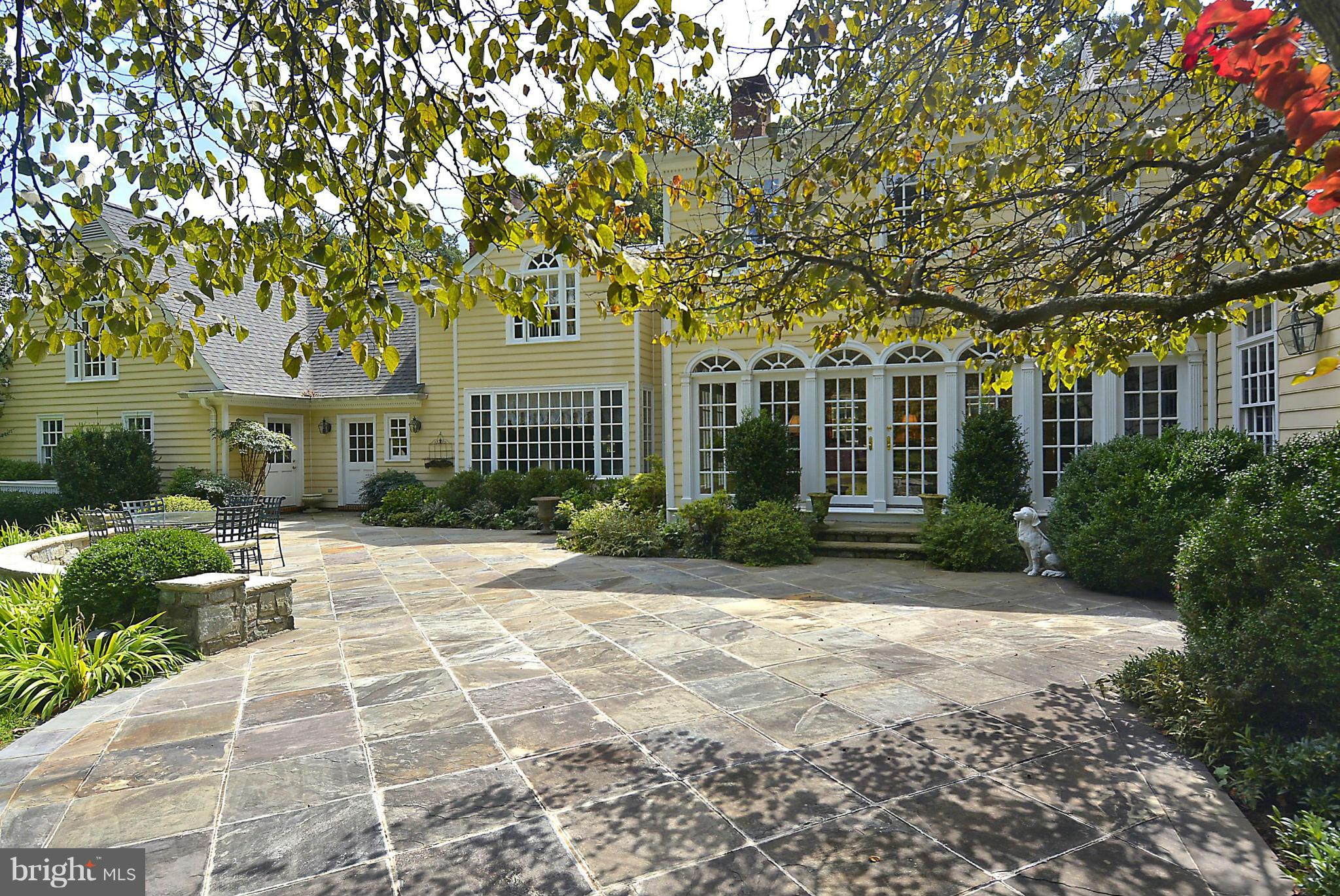 8741 Persimmon Tree Road Potomac, MD 20854 - Photo 26 of 30 Custom flagstone patio and terrace