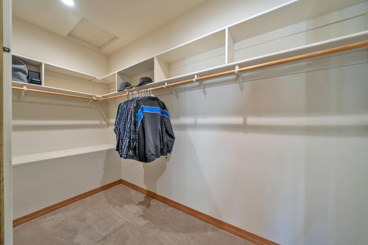 6510 Sly Park Road Placerville, CA 95667 - Photo 24 of 50 a view of walk in closet with clothes and shoes