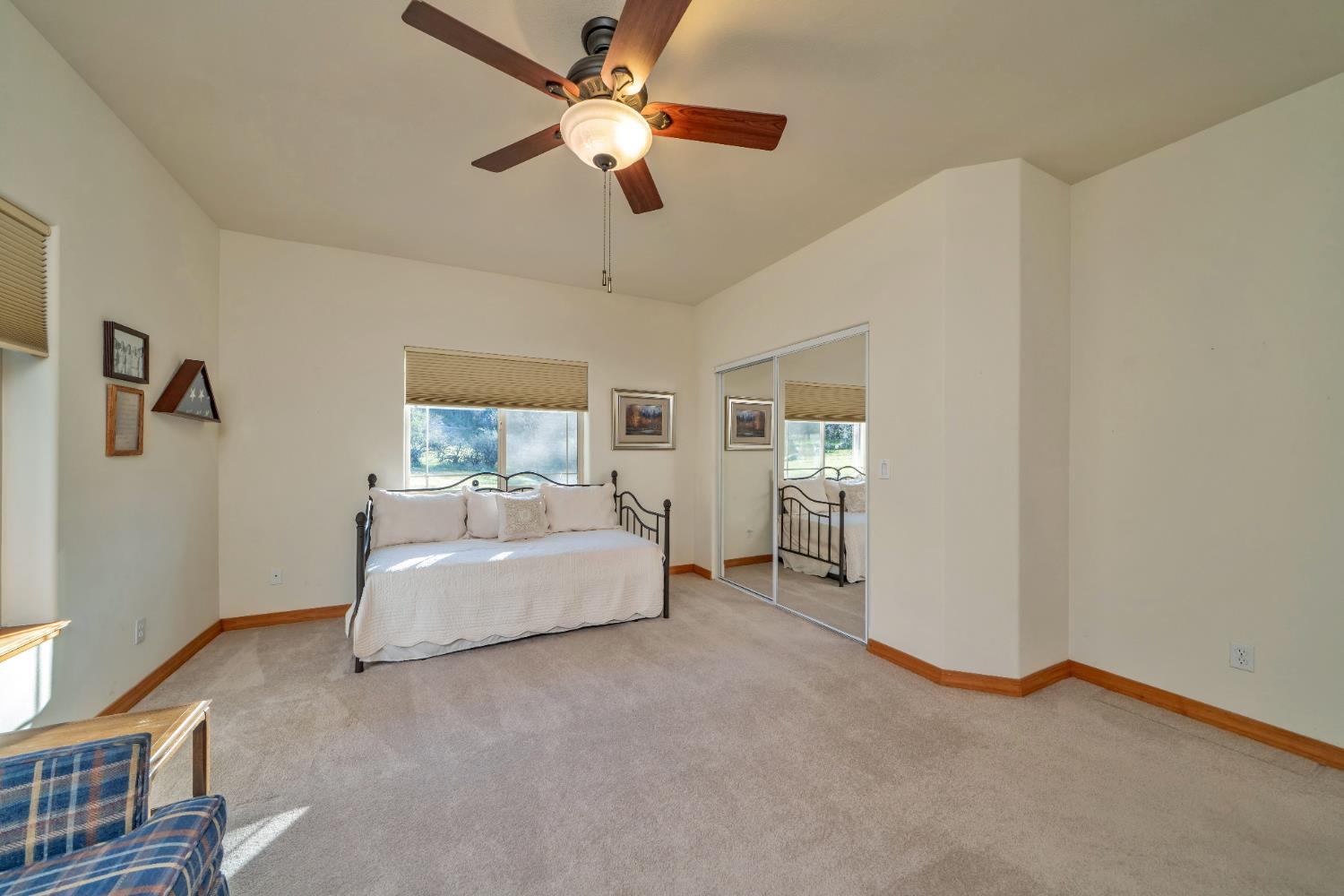 6510 Sly Park Road Placerville, CA 95667 - Photo 34 of 50 a living room with furniture and a chandelier