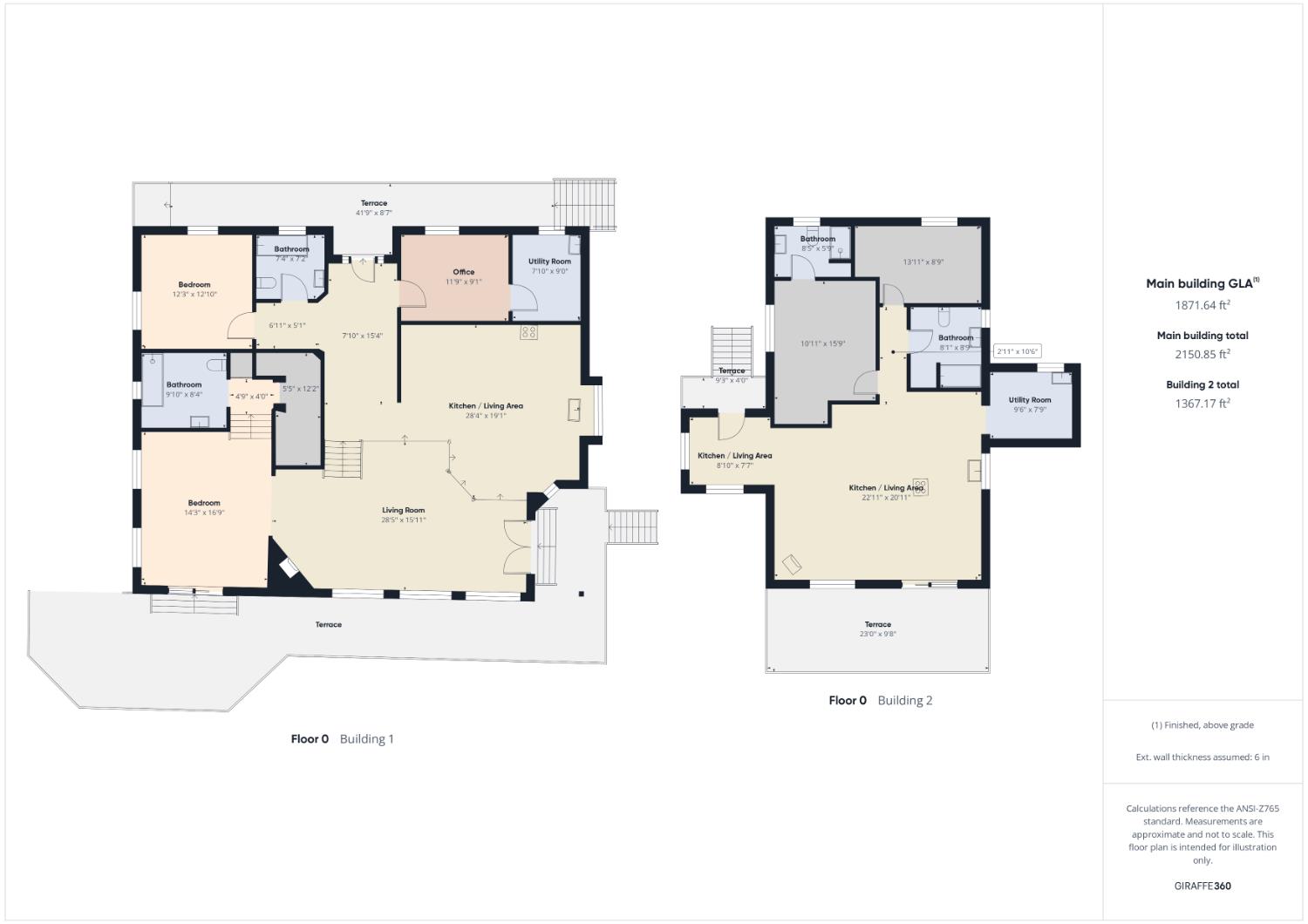 22499 Vilas Road Sonora, CA 95370 - Photo 76 of 78 Digital Floor Plan may vary from County Records, Buyer to Verify