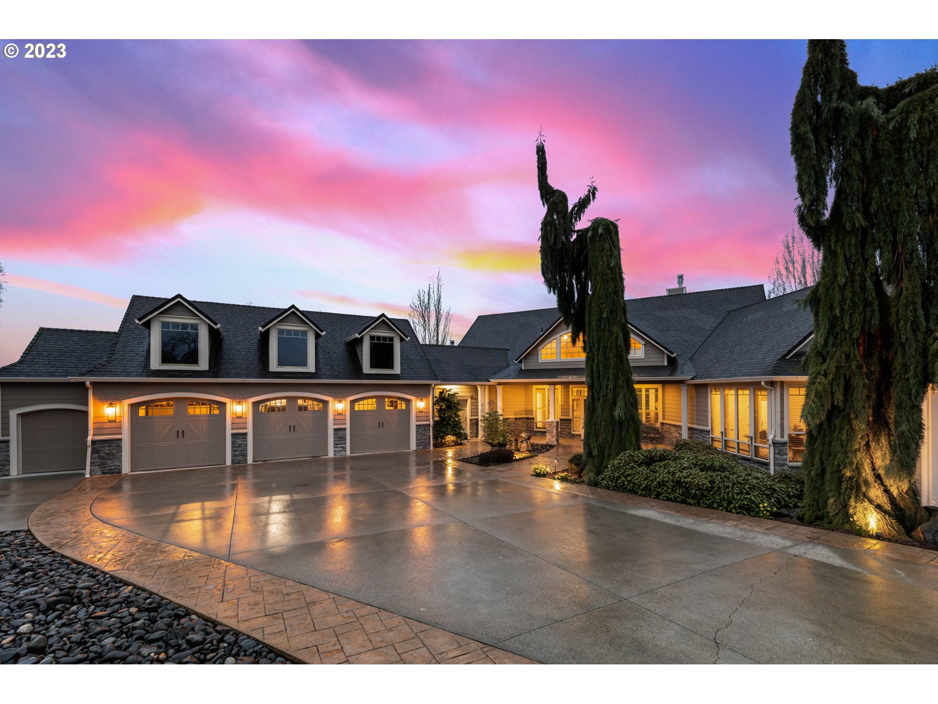 6405 Northwest 202nd Circle Ridgefield, WA 98642 - Photo 3 of 45 a view of swimming pool with an outdoor seating