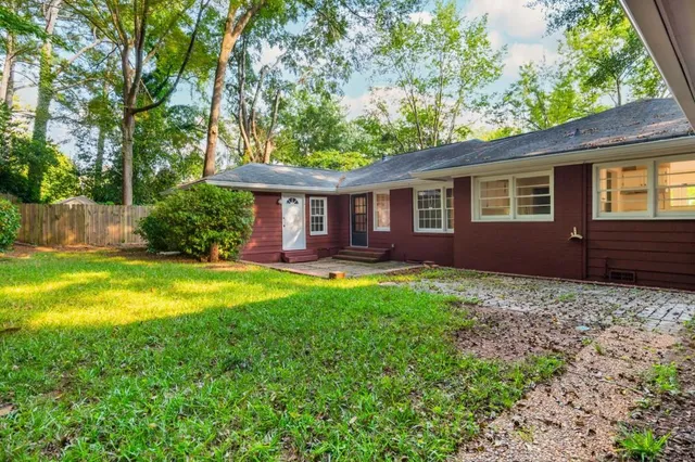 a view of outdoor space yard and front view of a house