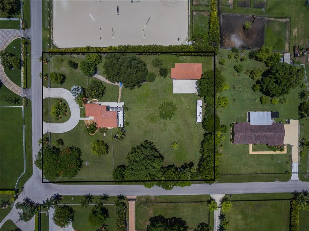 17401 Sunset Drive Southwest Ranches, FL 33331 - Photo 41 of 45 an aerial view of a house