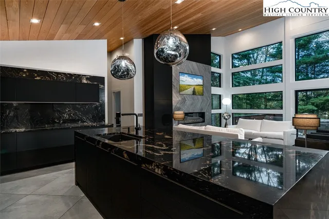 a very nice looking room with a large window