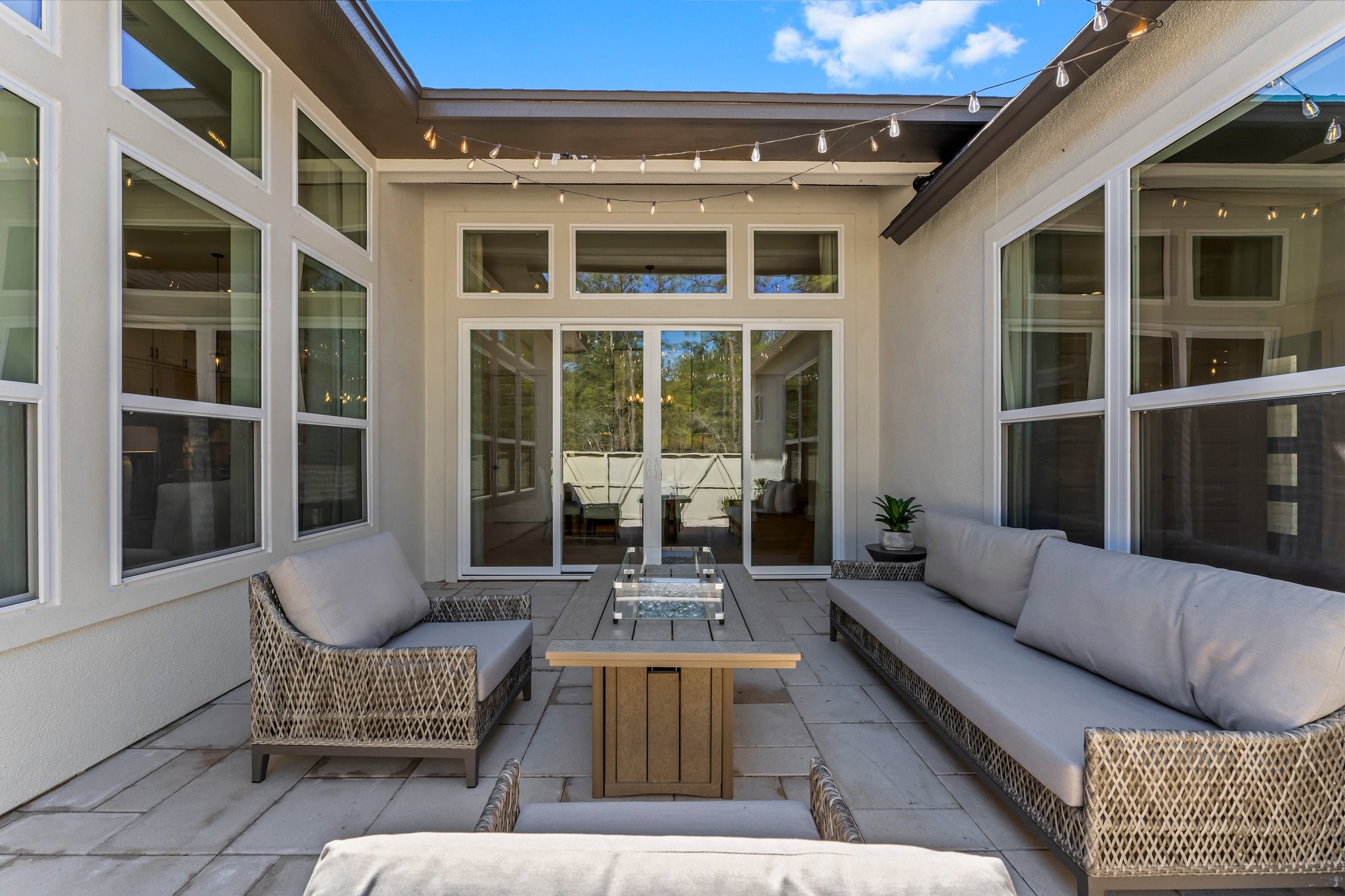 322 Marsh Wren Way Magnolia, TX 77354 - Photo 18 of 19 a balcony with furniture and outdoor view