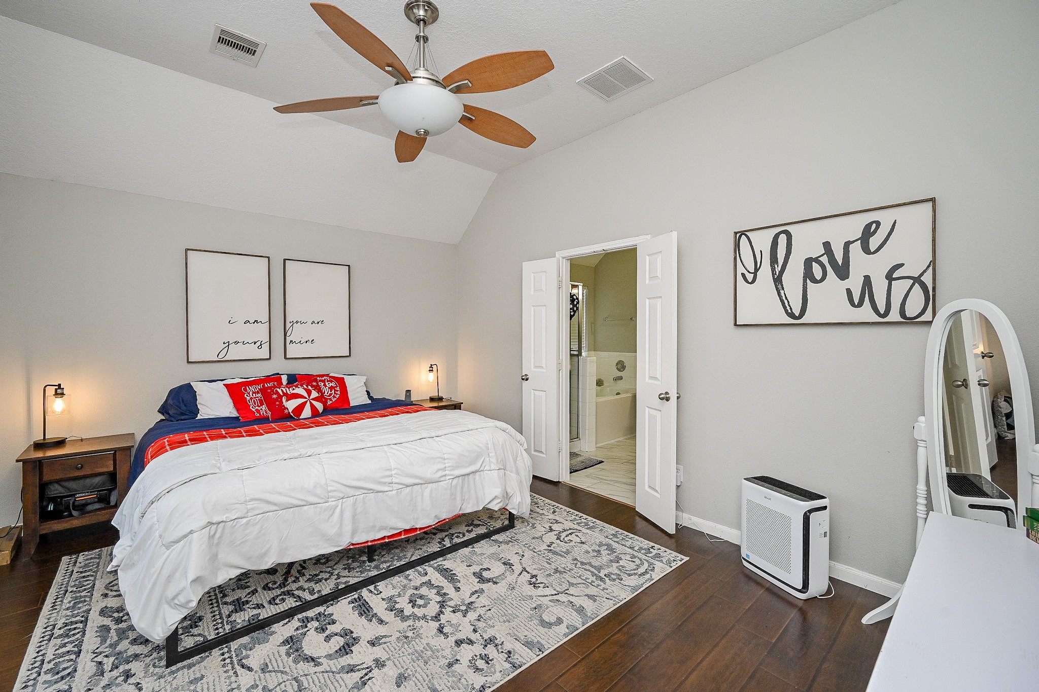 3907 Tigris Ridge Drive Katy, TX 77449 - Photo 11 of 20 a bedroom with a bed and a book shelf