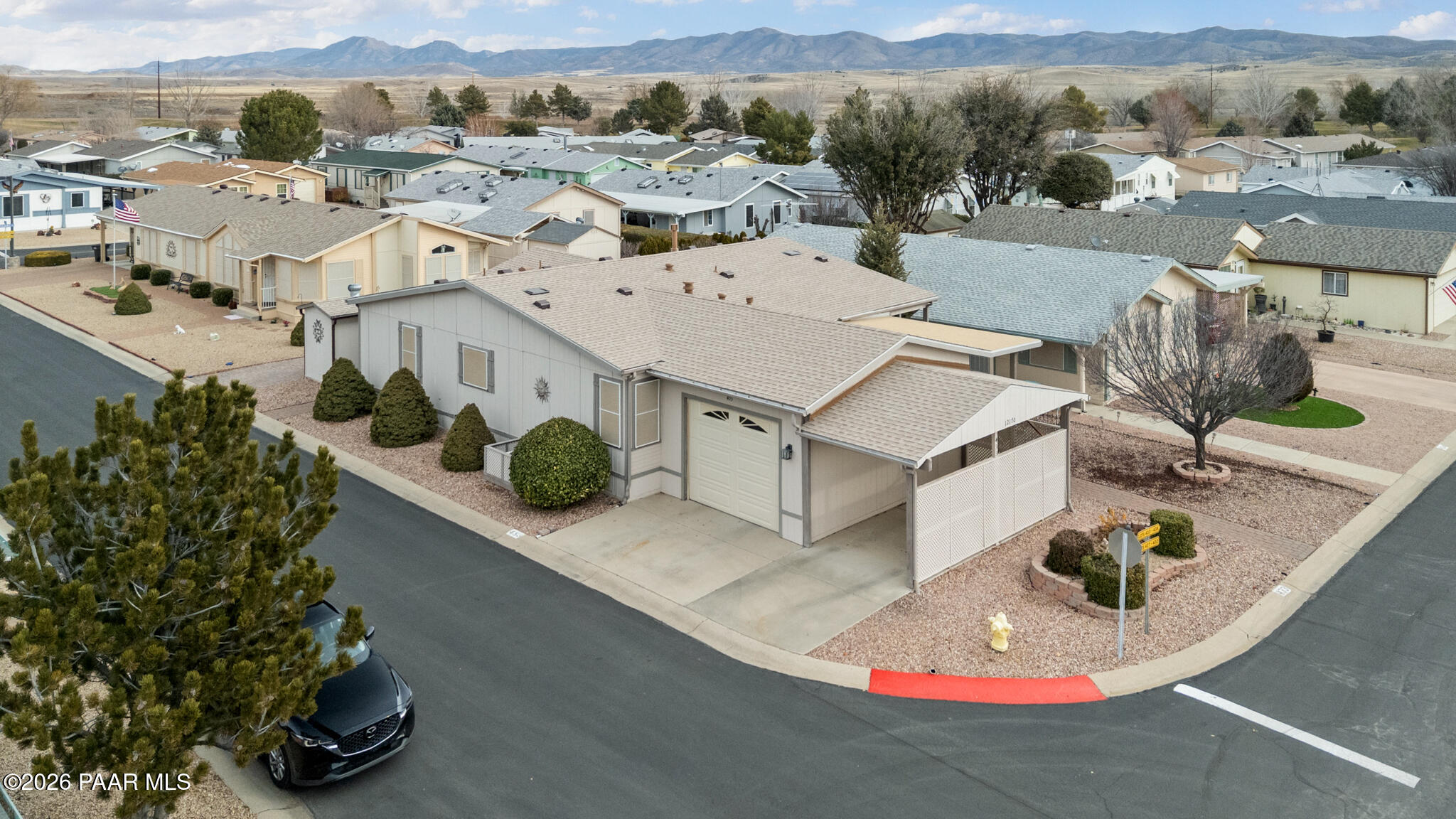 12170 East Obsidian Loop Road Prescott Valley, AZ 86327 - Photo 21 of 39 Aerial - 12170 Obsidian Loop
