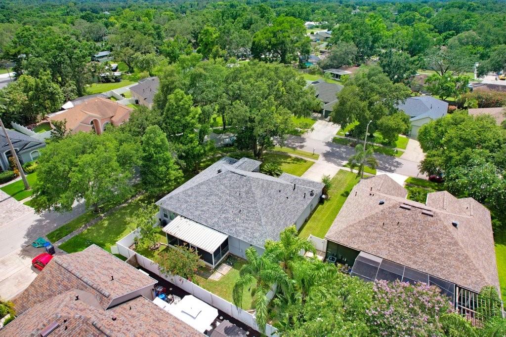 829 Innergary Place Valrico, FL 33594 - Photo 29 of 30 an aerial view of house with yard