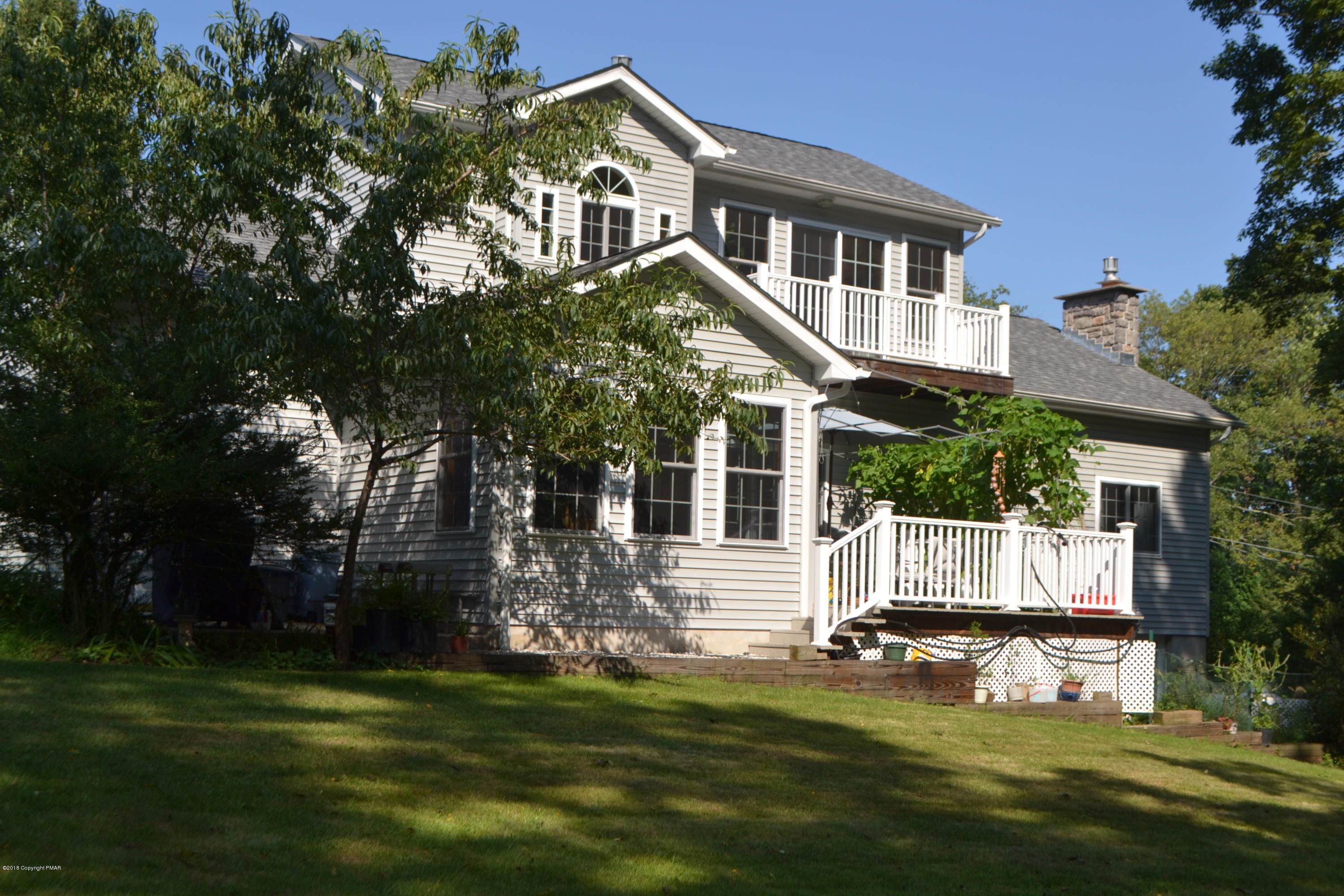 302 Norton Road Stroudsburg, PA 18360 - Photo 11 of 73 Rear View of the House