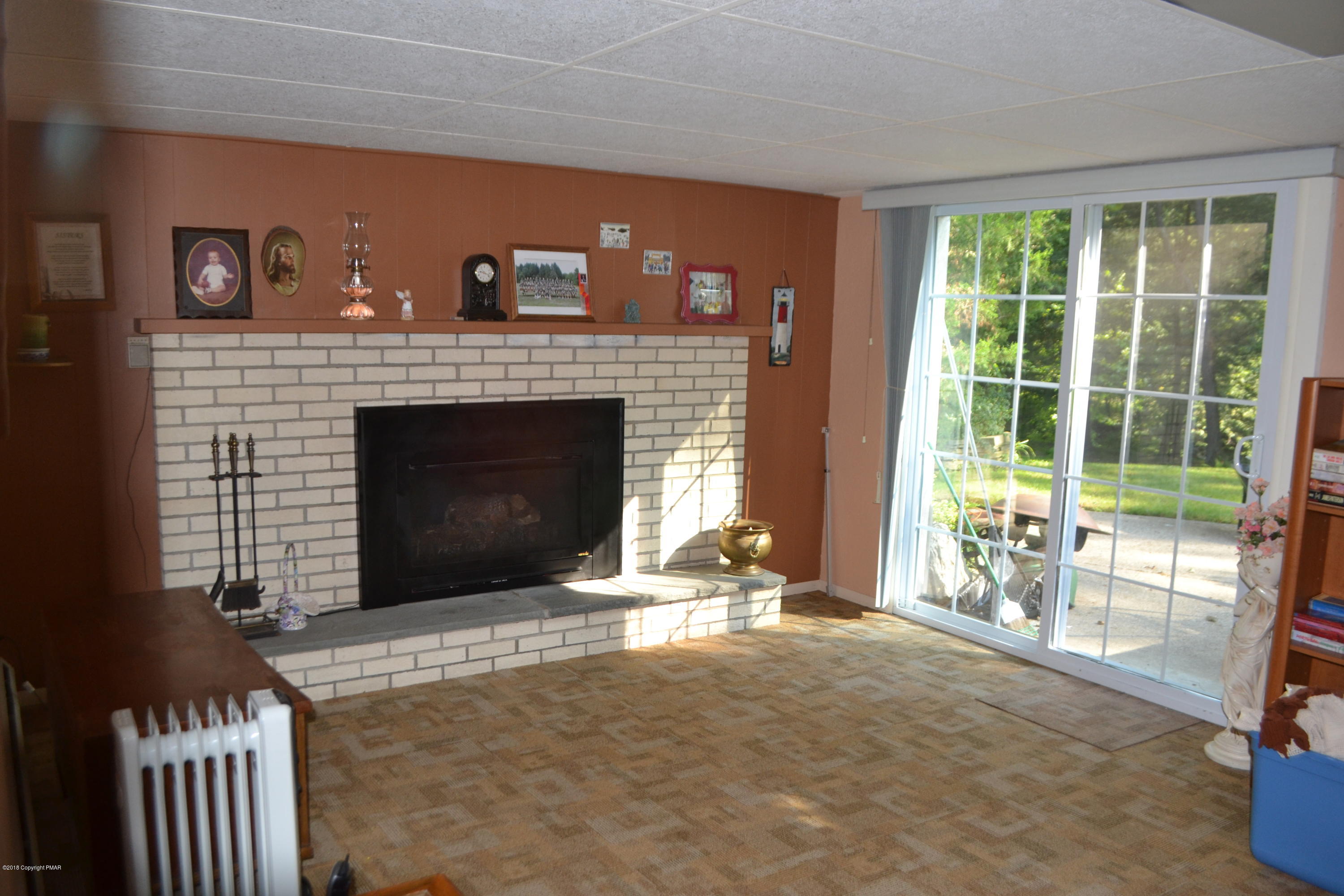 302 Norton Road Stroudsburg, PA 18360 - Photo 66 of 73 Basement Fireplace