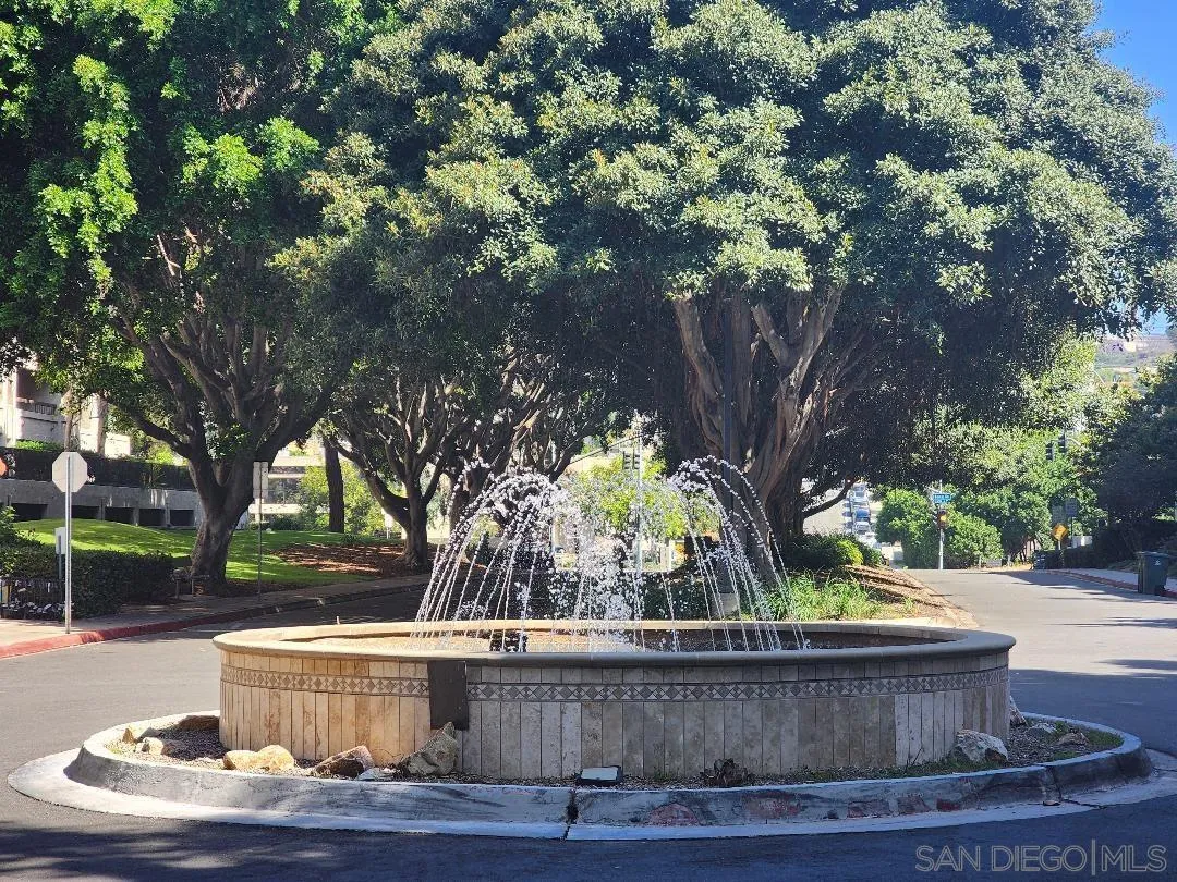 5705 Friars Road, Unit 22 San Diego, CA 92110 - Photo 7 of 38 a view of outdoor space with fountain