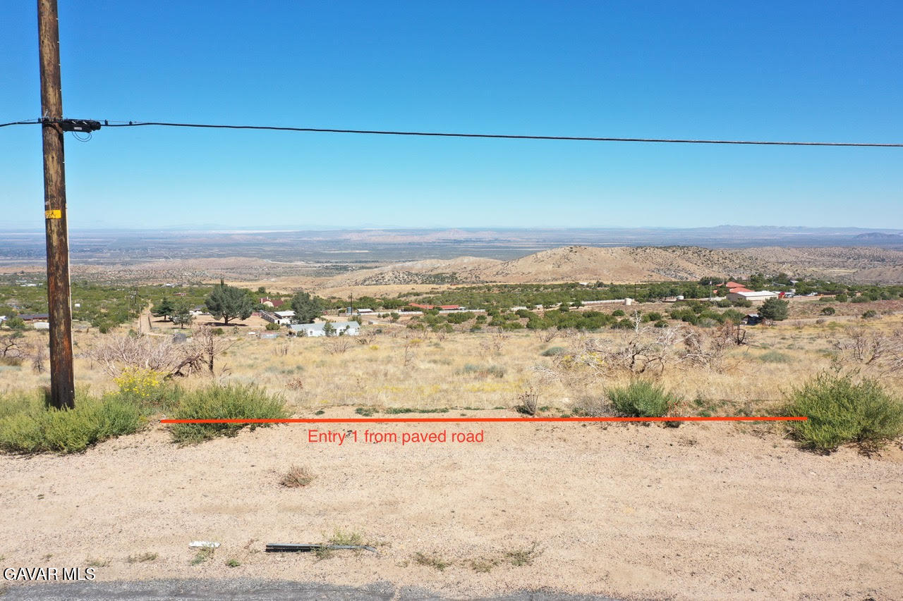 113 Juniper Hills Road Littlerock, CA 93543 - Photo 3 of 9 a view of a road from a terrace