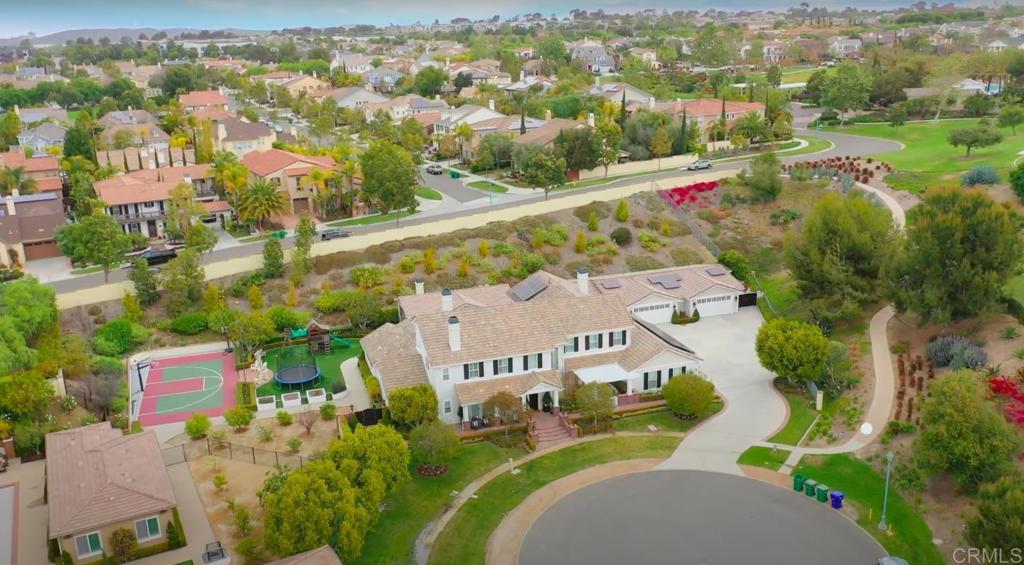 6301 Allston Street Carlsbad, CA 92009 - Photo 72 of 73 an aerial view of residential houses with outdoor space and trees