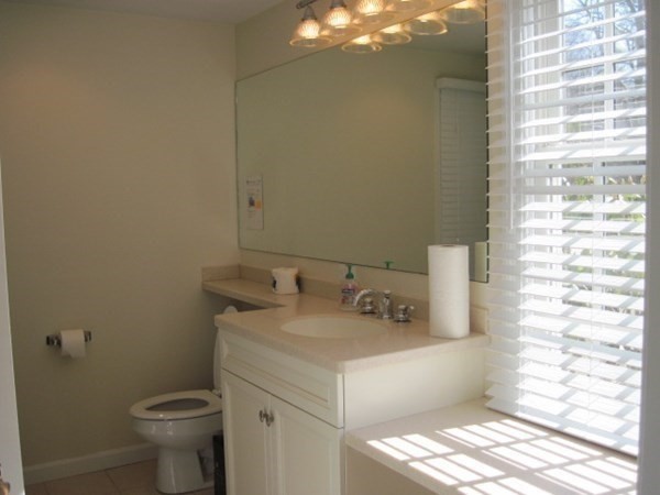 114 Jericho Road, Unit 114 Weston, MA 02493 - Photo 7 of 9 a bathroom with a sink and a toilet