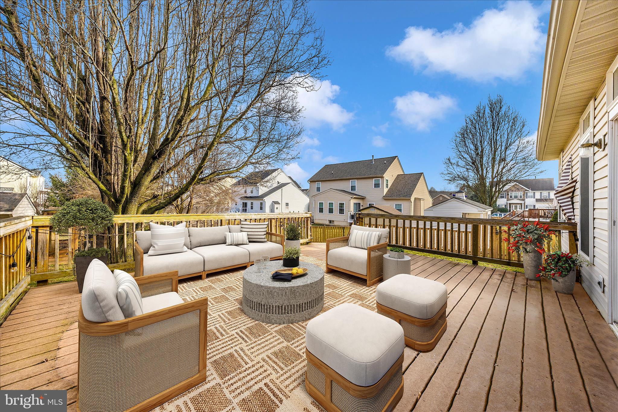 2033 Burnside Drive Frederick, MD 21702 - Photo 51 of 62 Deck Virtually Staged