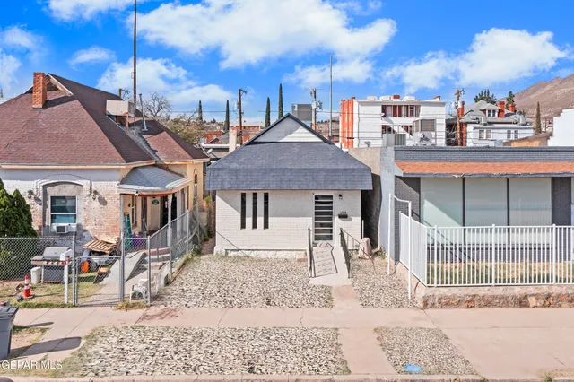 a view of a city in the background