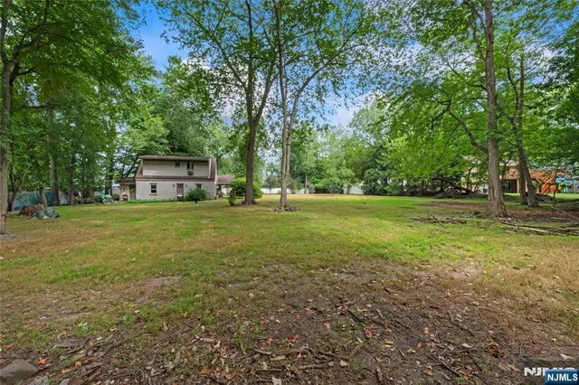 a area with trees in the background