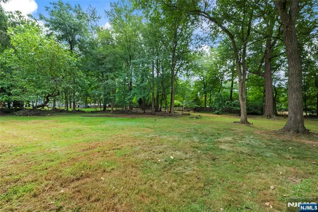 a view of outdoor space with deck and yard