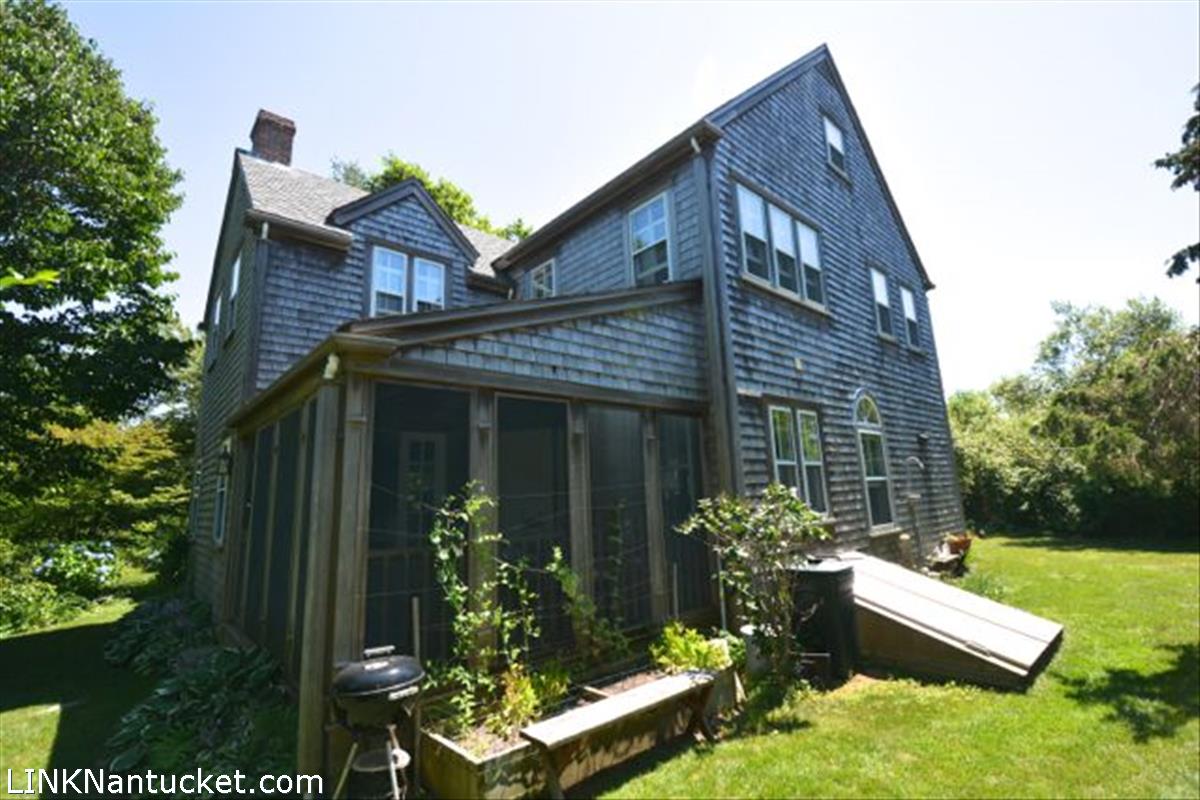 25 Meadow View Drive Nantucket, MA 02554 - Photo 4 of 28 Main house-rear
