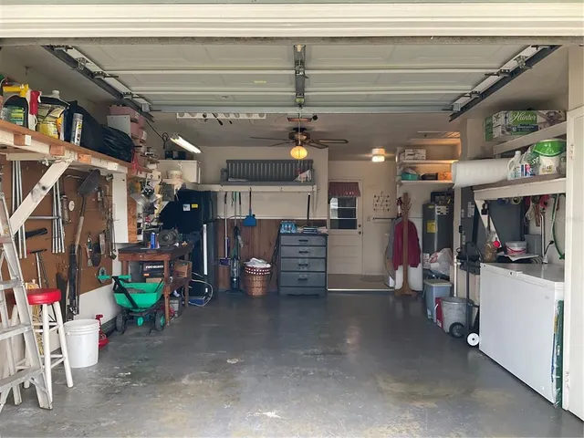 a view of storage and utility room
