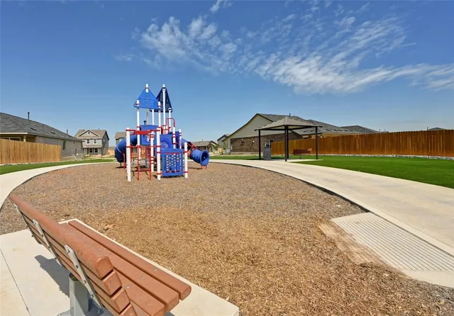 a view of outdoor space with seating