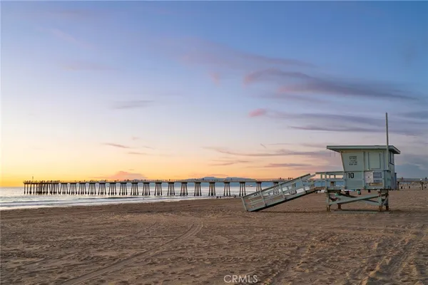 a view of an ocean and beach