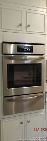 a close view of a stove in the kitchen