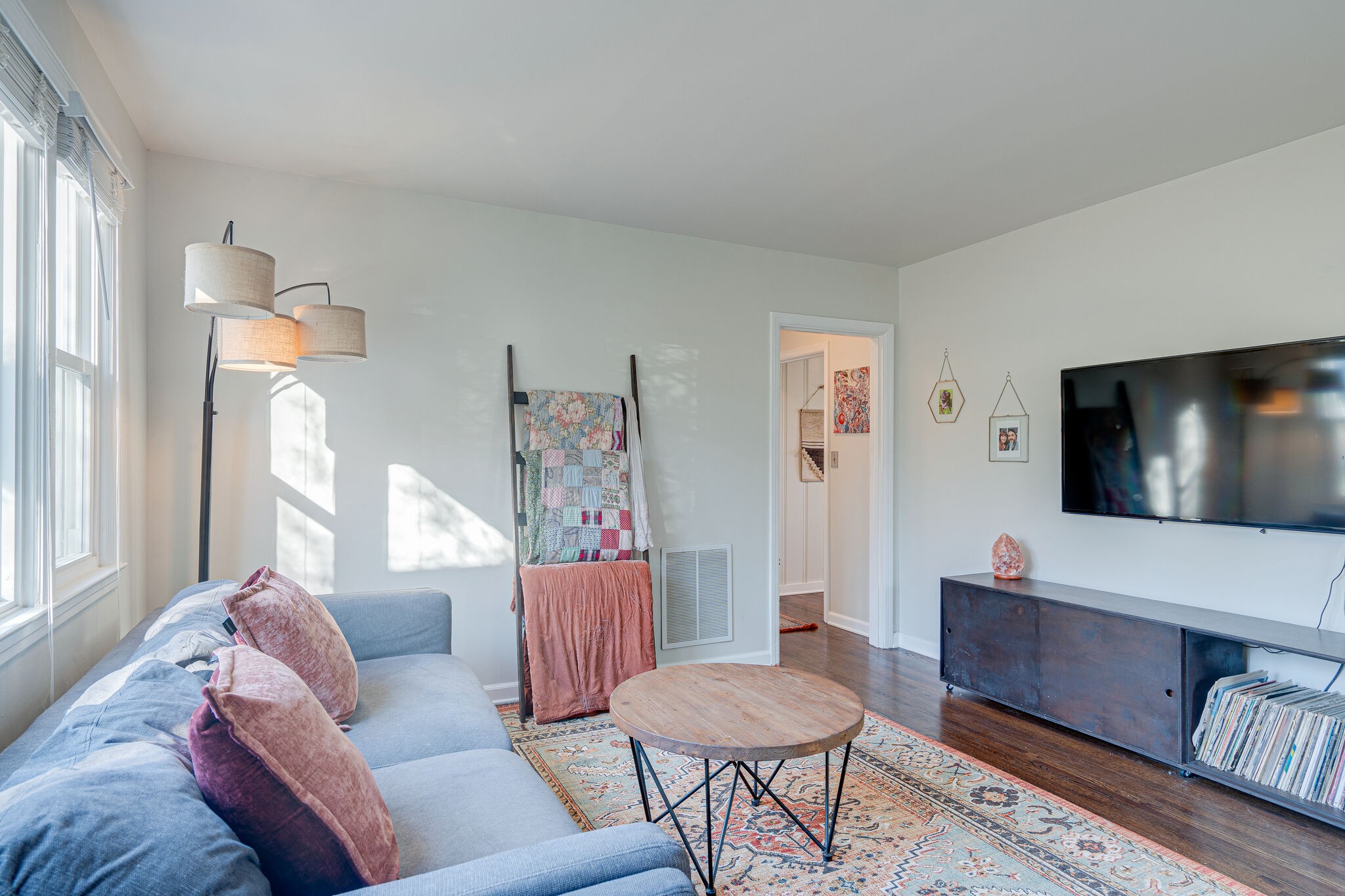 919 Mitchell Road Nashville, TN 37206 - Photo 6 of 26 a living room with furniture and a flat screen tv