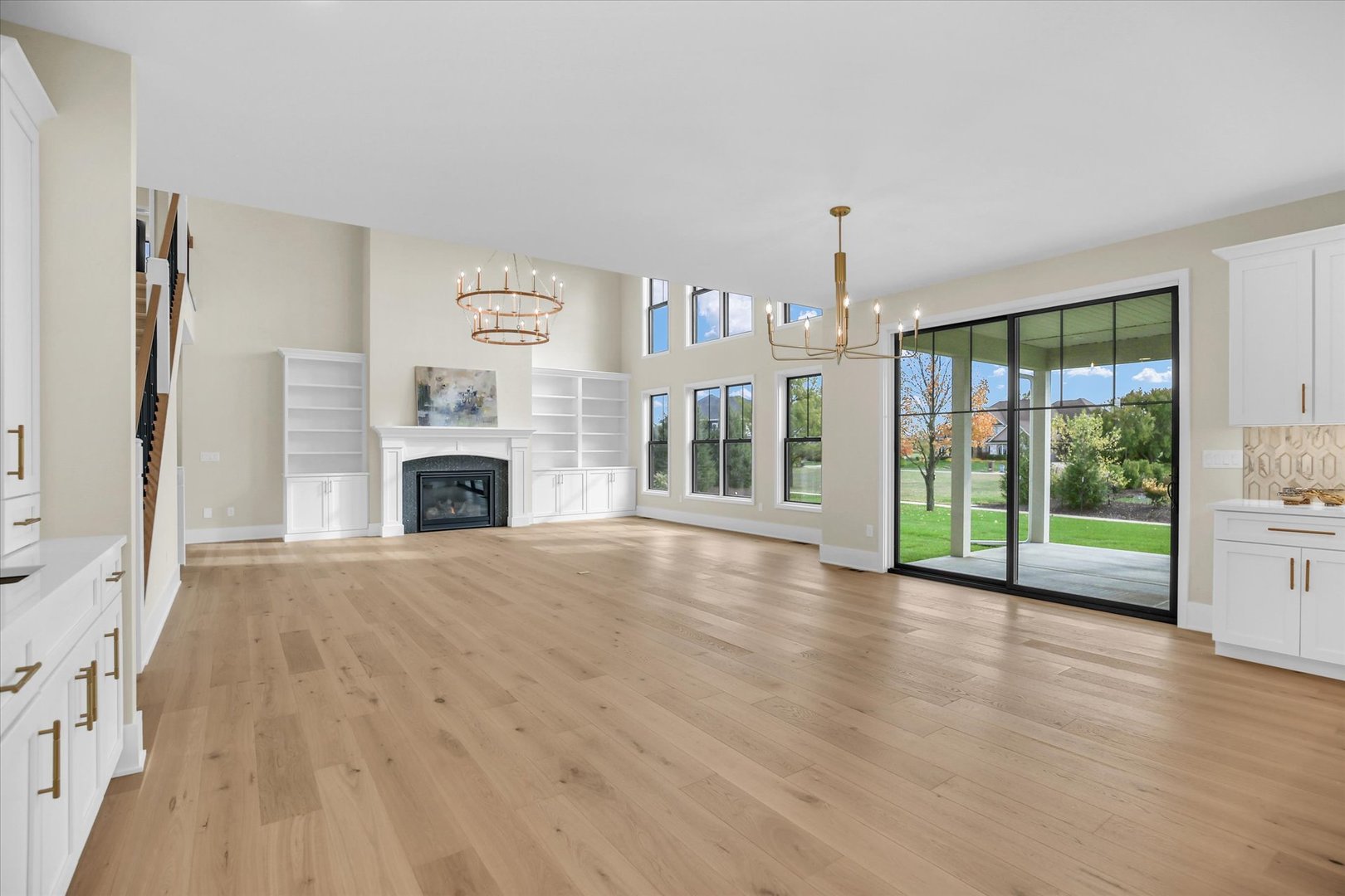 2709 East Castlerock Drive Urbana, IL 61802 - Photo 33 of 117 a view of an empty room with glass door and windows