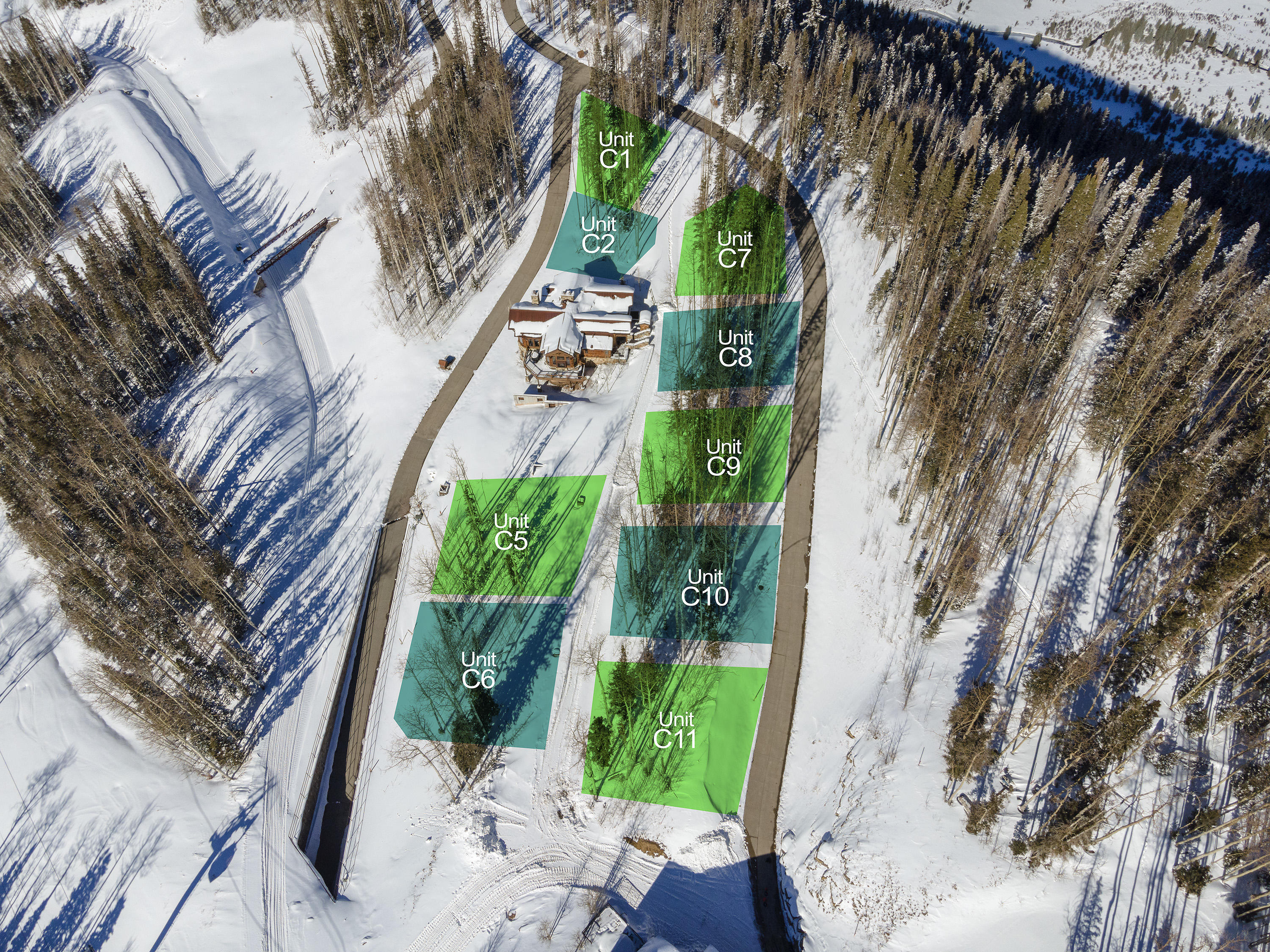 11 Coonskin Ridge Lane Mountain Village, CO 81435 - Photo 17 of 19 a view of backyard with plants and outdoor seating