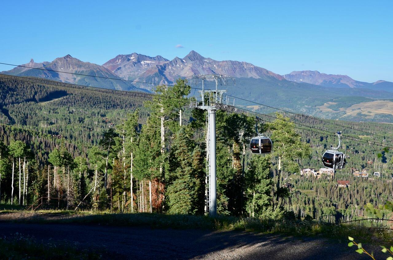 11 Coonskin Ridge Lane Mountain Village, CO 81435 - Photo 19 of 19 a view of a lot of trees and houses