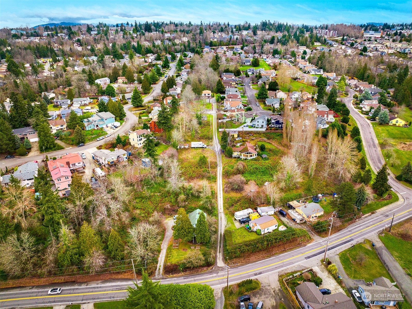 3112 Talbot Road South Renton, WA 98055 - Photo 29 of 29 an aerial view of residential houses with outdoor space