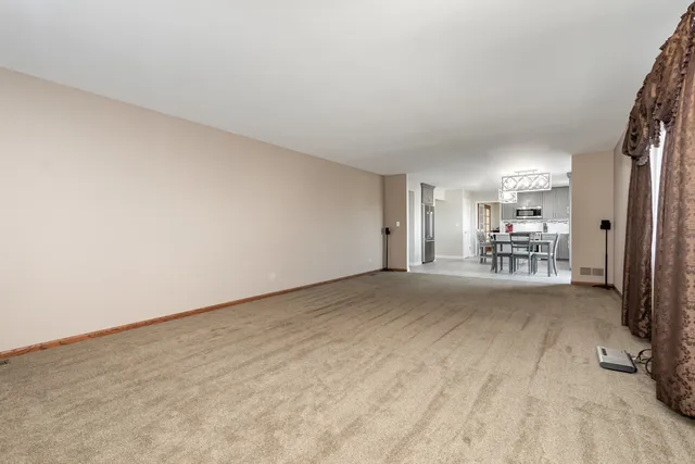 a view of a livingroom with a furniture
