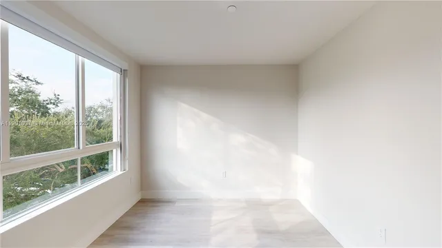 a view of empty room