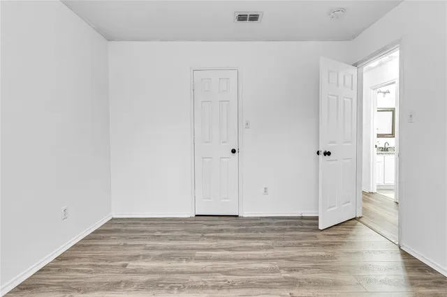 a view of wooden floor