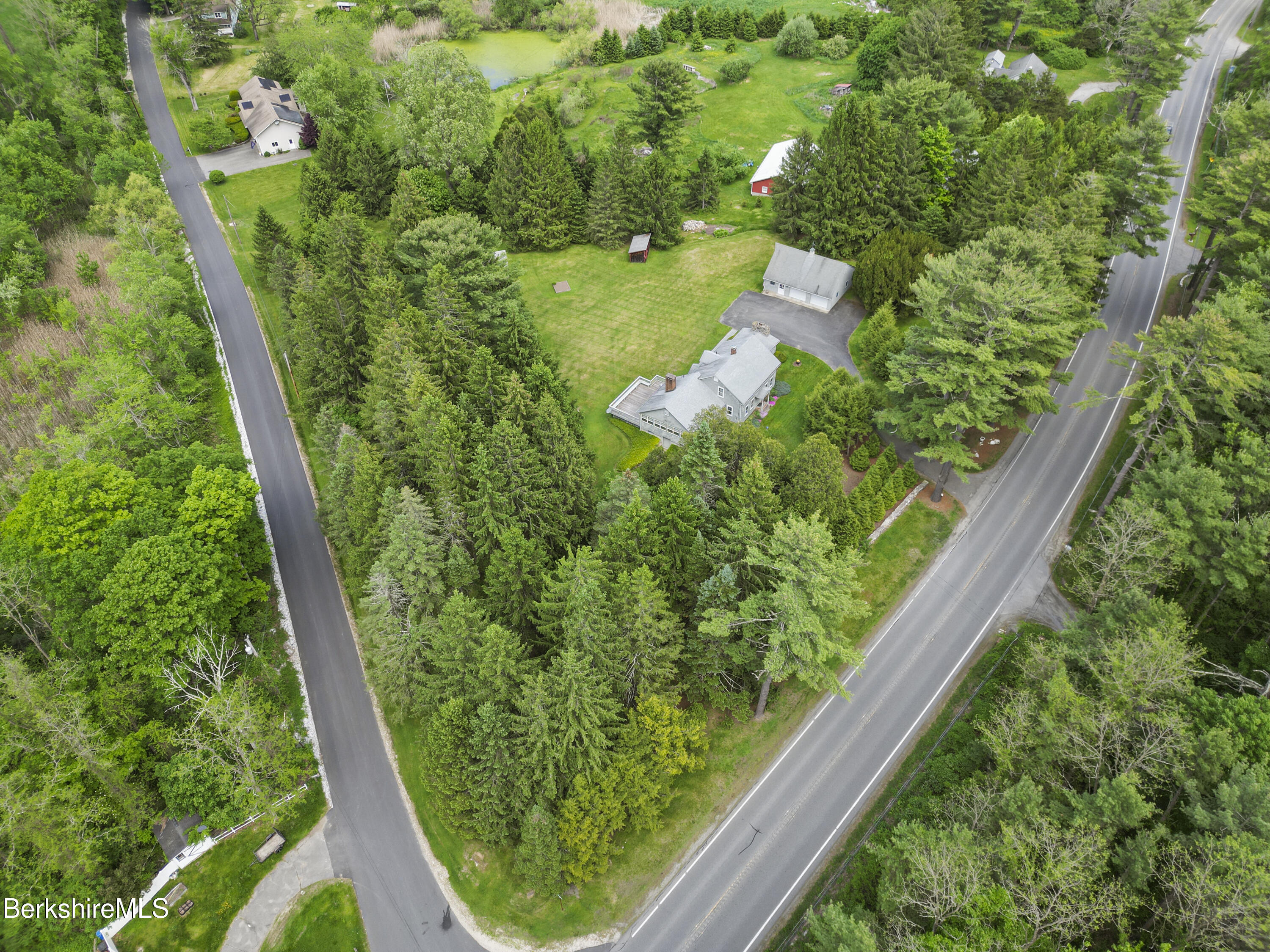 138 Hillsdale Road Egremont, MA 01230 - Photo 47 of 47 950 Aerial View