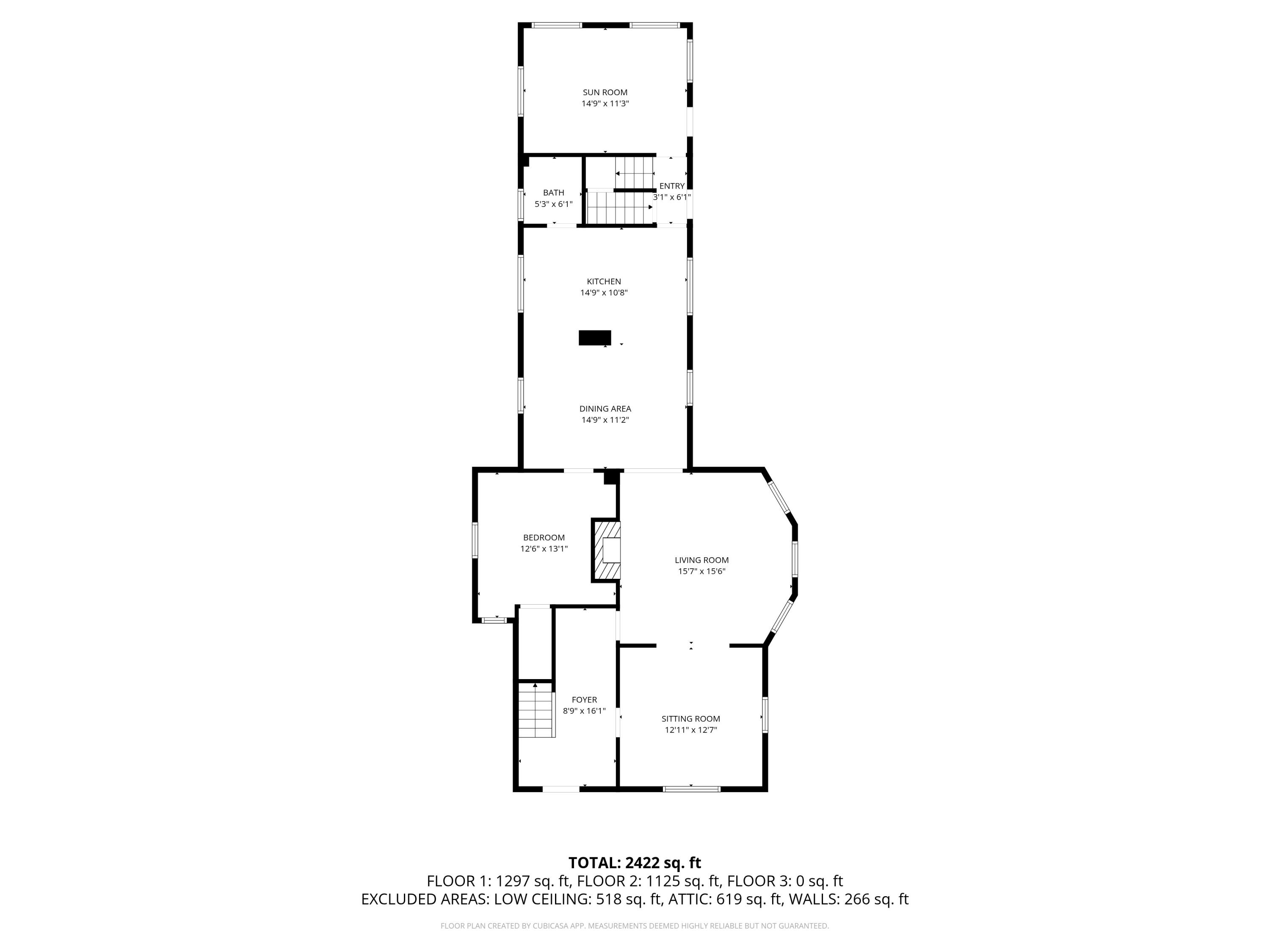 113 Elm Street Bangor, ME 04401 - Photo 102 of 109 1st_floor_113_elm_street_bangor_with_dim