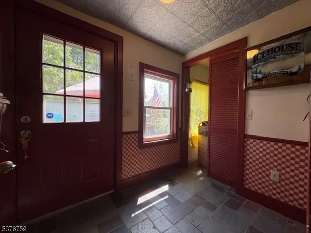 a view of an entryway