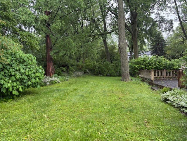 617 Busse Road Mount Prospect, IL 60056 - Photo 22 of 22 a view of backyard with green space