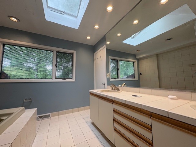 617 Busse Road Mount Prospect, IL 60056 - Photo 10 of 22 a bathroom with a sink and a mirror