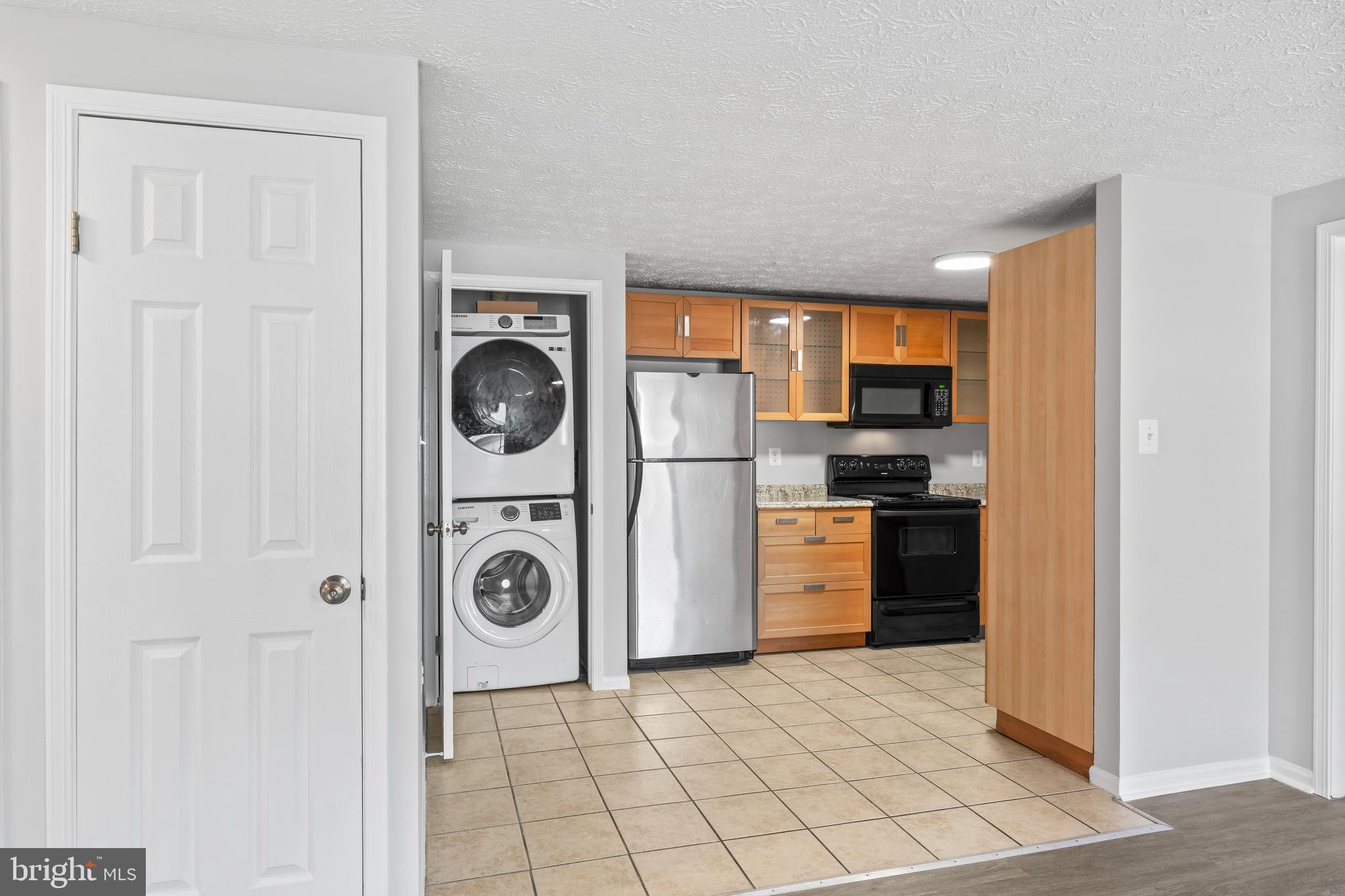 3929 Greencastle Road, Unit 14 Burtonsville, MD 20866 - Photo 16 of 64 Washer/Dryer & Kitchen View.
